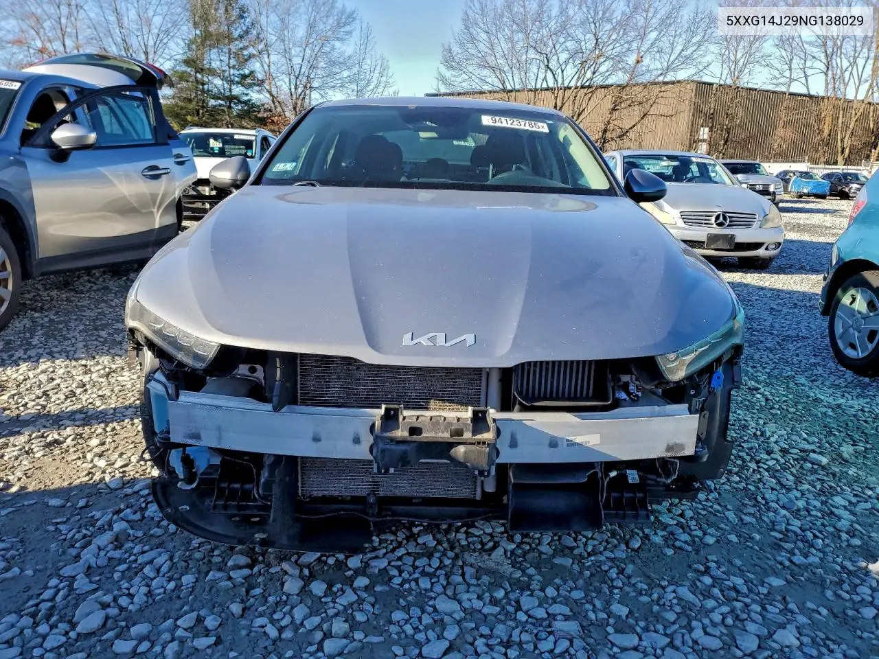 5XXG14J29NG138029 2022 Kia K5 Lxs