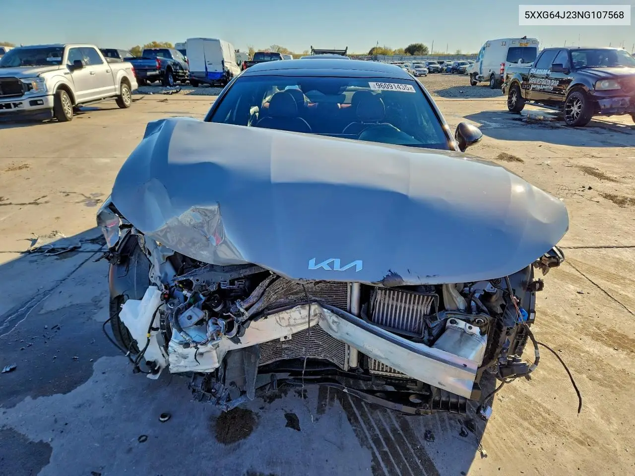 5XXG64J23NG107568 2022 Kia K5 Gt Line