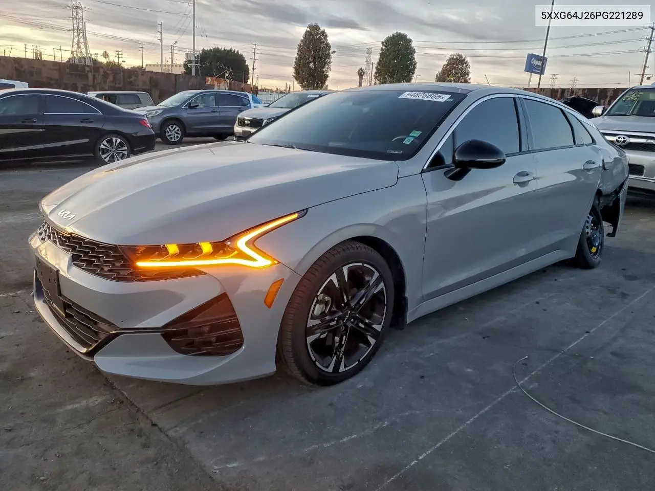 5XXG64J26PG221289 2023 Kia K5 Gt Line