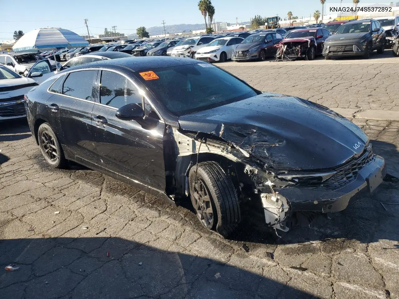 KNAG24J74S5372892 2025 Kia K5 Lxs