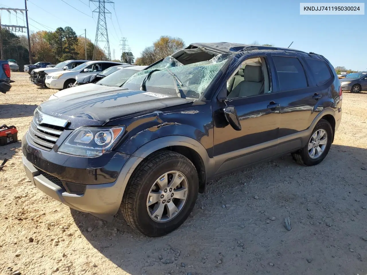 KNDJJ741195030024 2009 Kia Borrego Lx