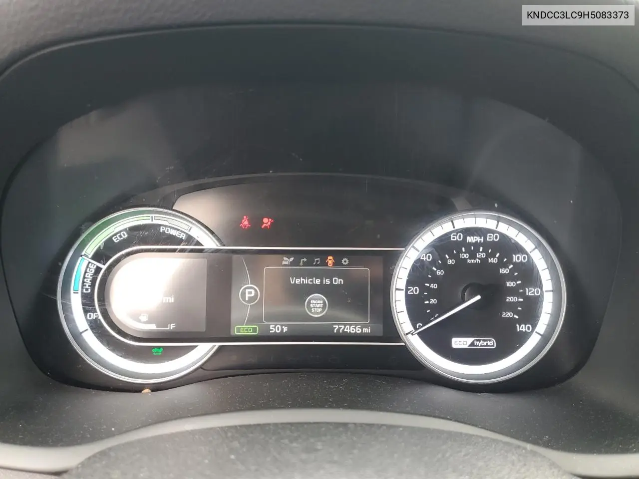 KNDCC3LC9H5083373 2017 Kia Niro Ex