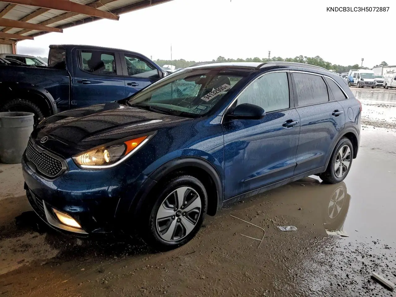 KNDCB3LC3H5072887 2017 Kia Niro Fe