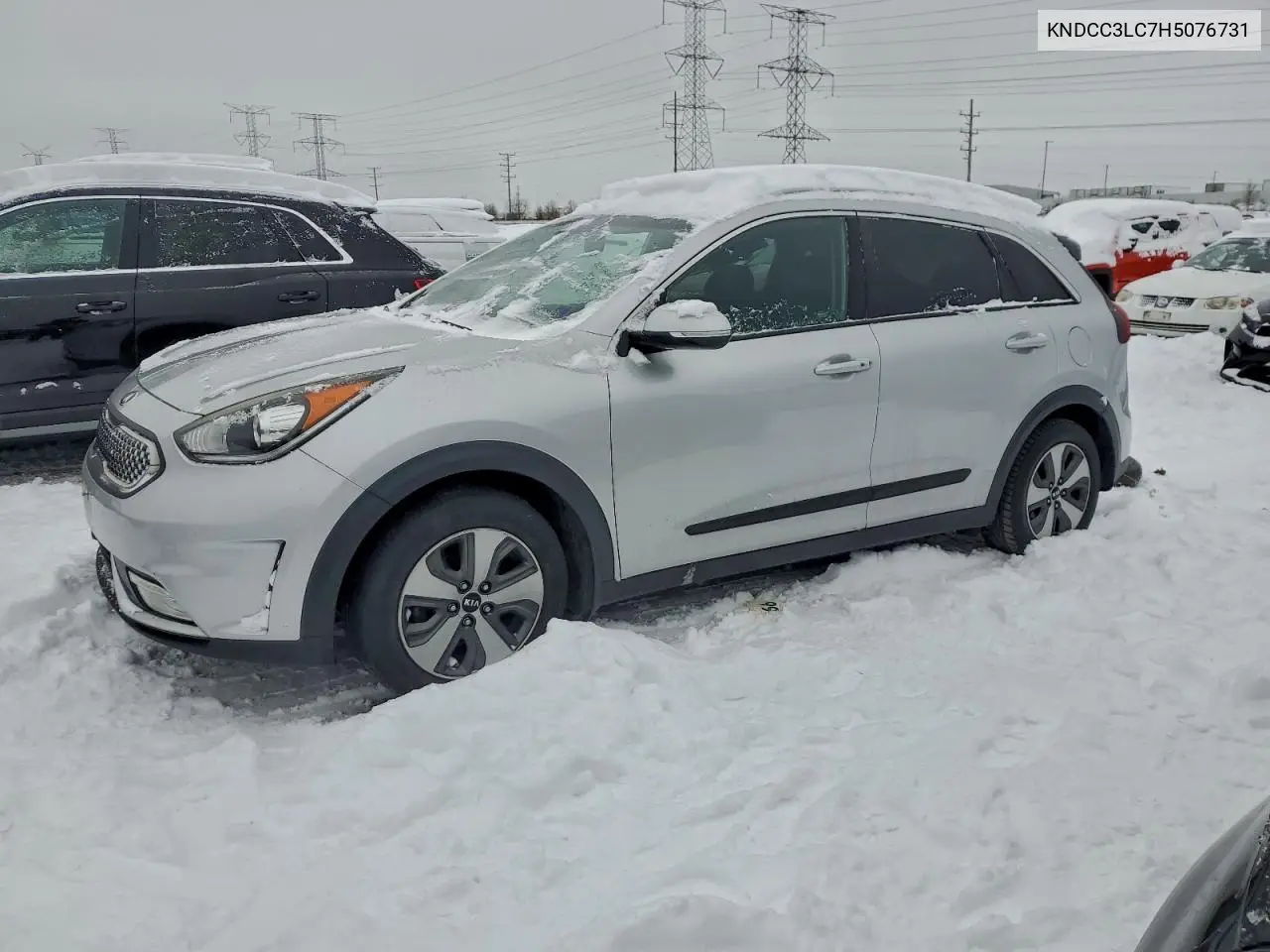 KNDCC3LC7H5076731 2017 Kia Niro Ex