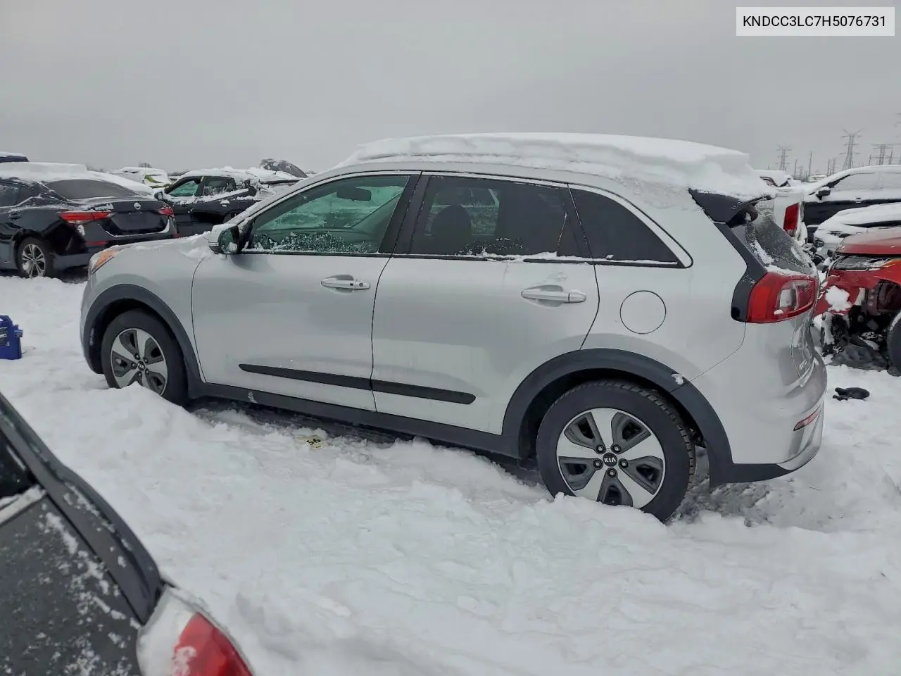 KNDCC3LC7H5076731 2017 Kia Niro Ex
