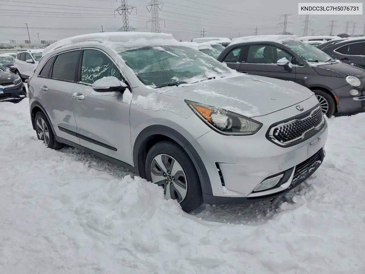 KNDCC3LC7H5076731 2017 Kia Niro Ex