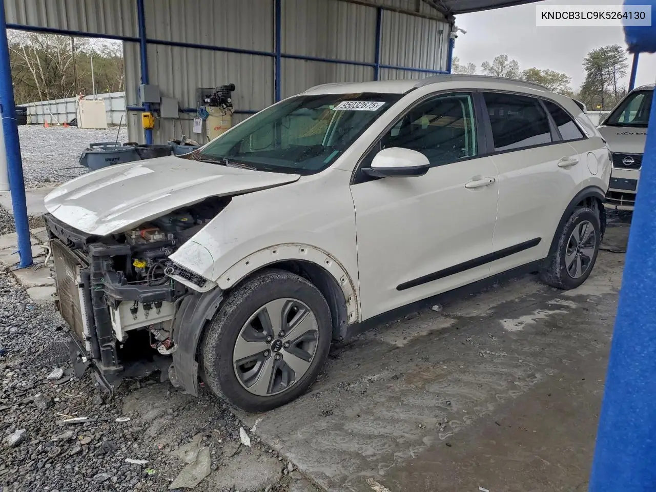 KNDCB3LC9K5264130 2019 Kia Niro Fe