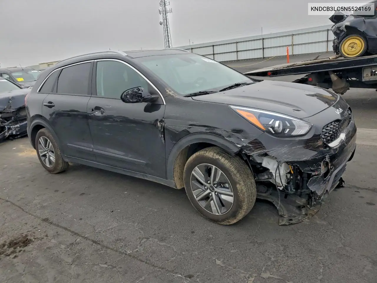 KNDCB3LC5N5524169 2022 Kia Niro Lx