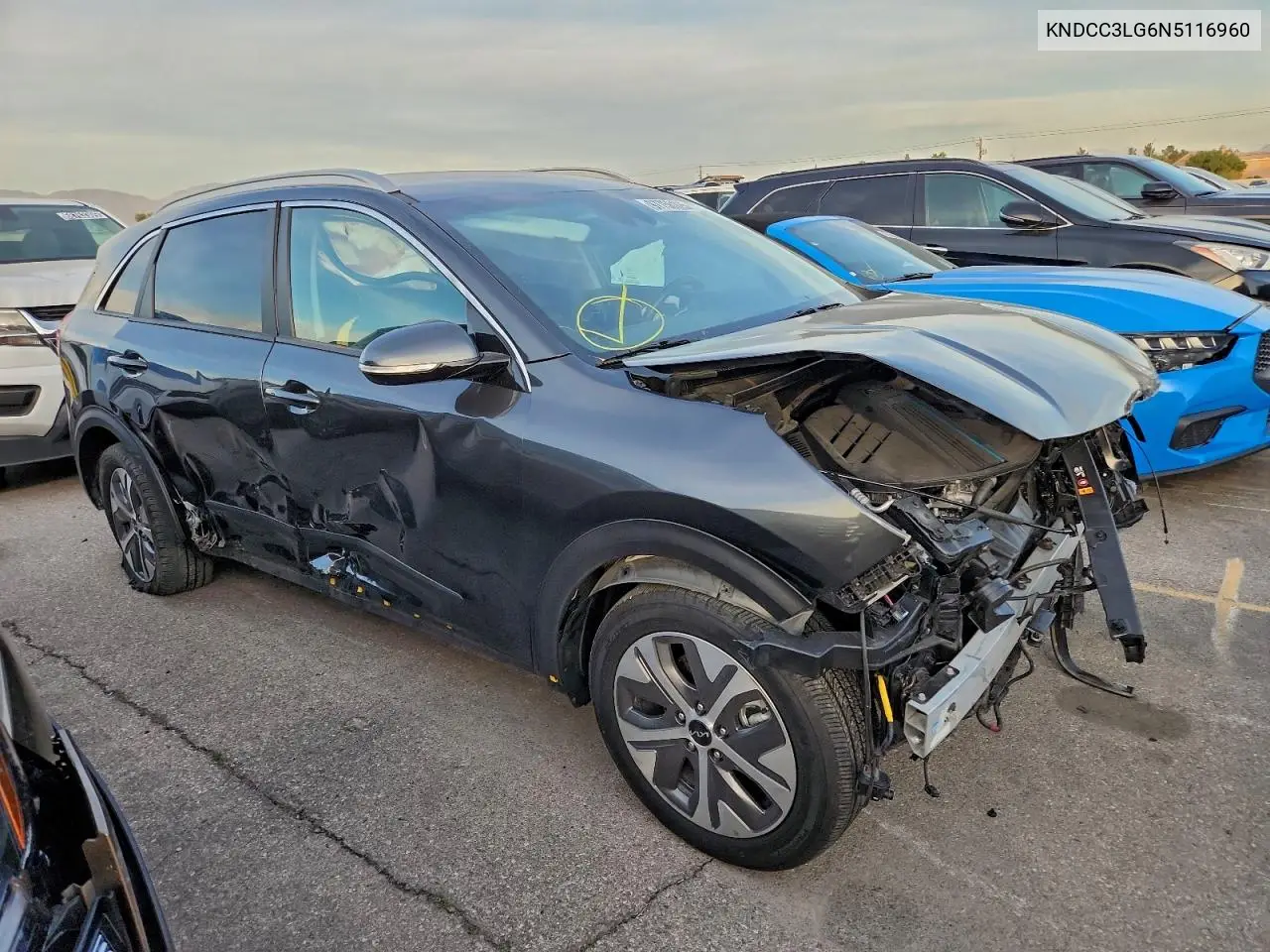 KNDCC3LG6N5116960 2022 Kia Niro S