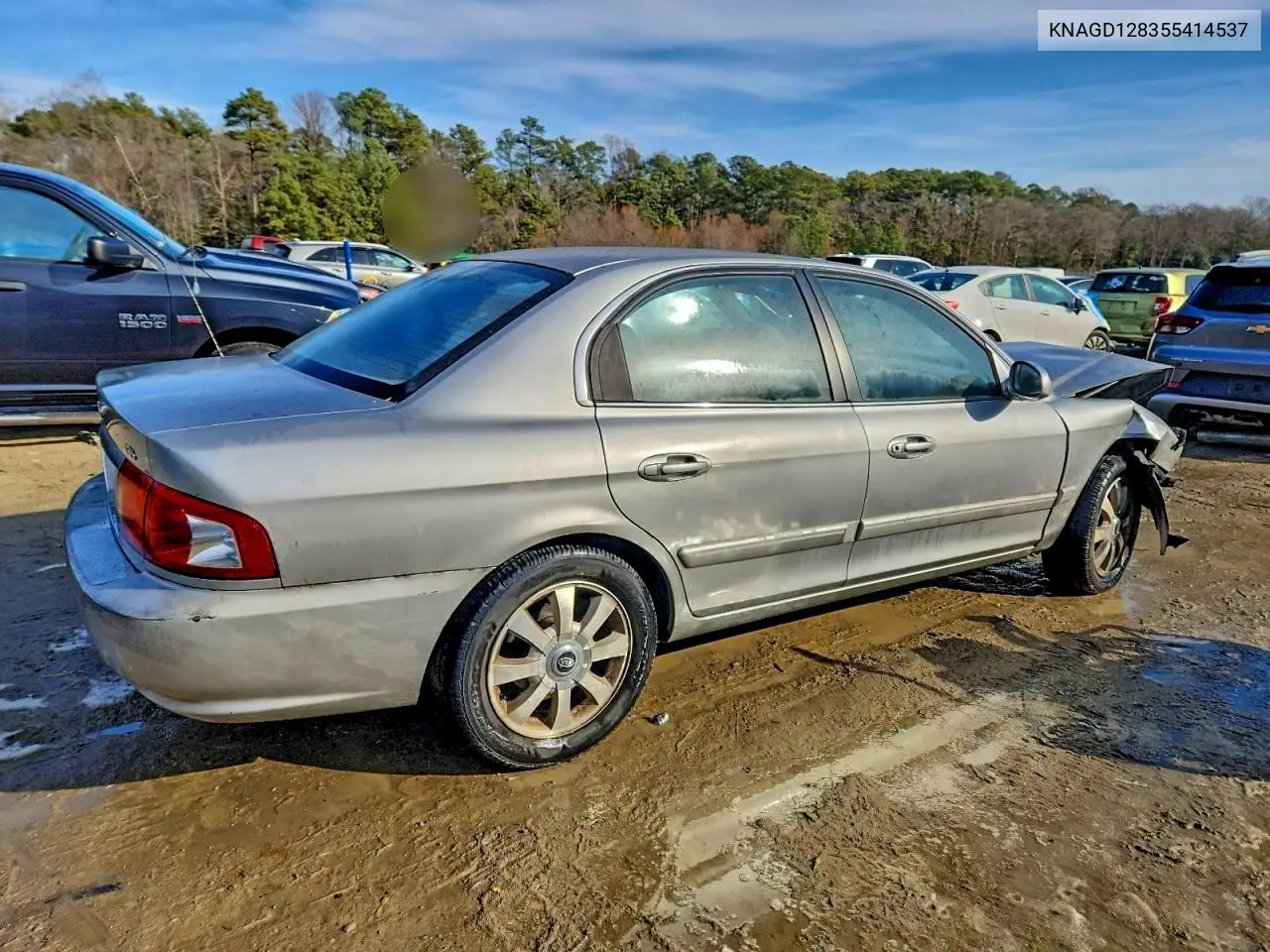 KNAGD128355414537 2005 Kia Optima Lx