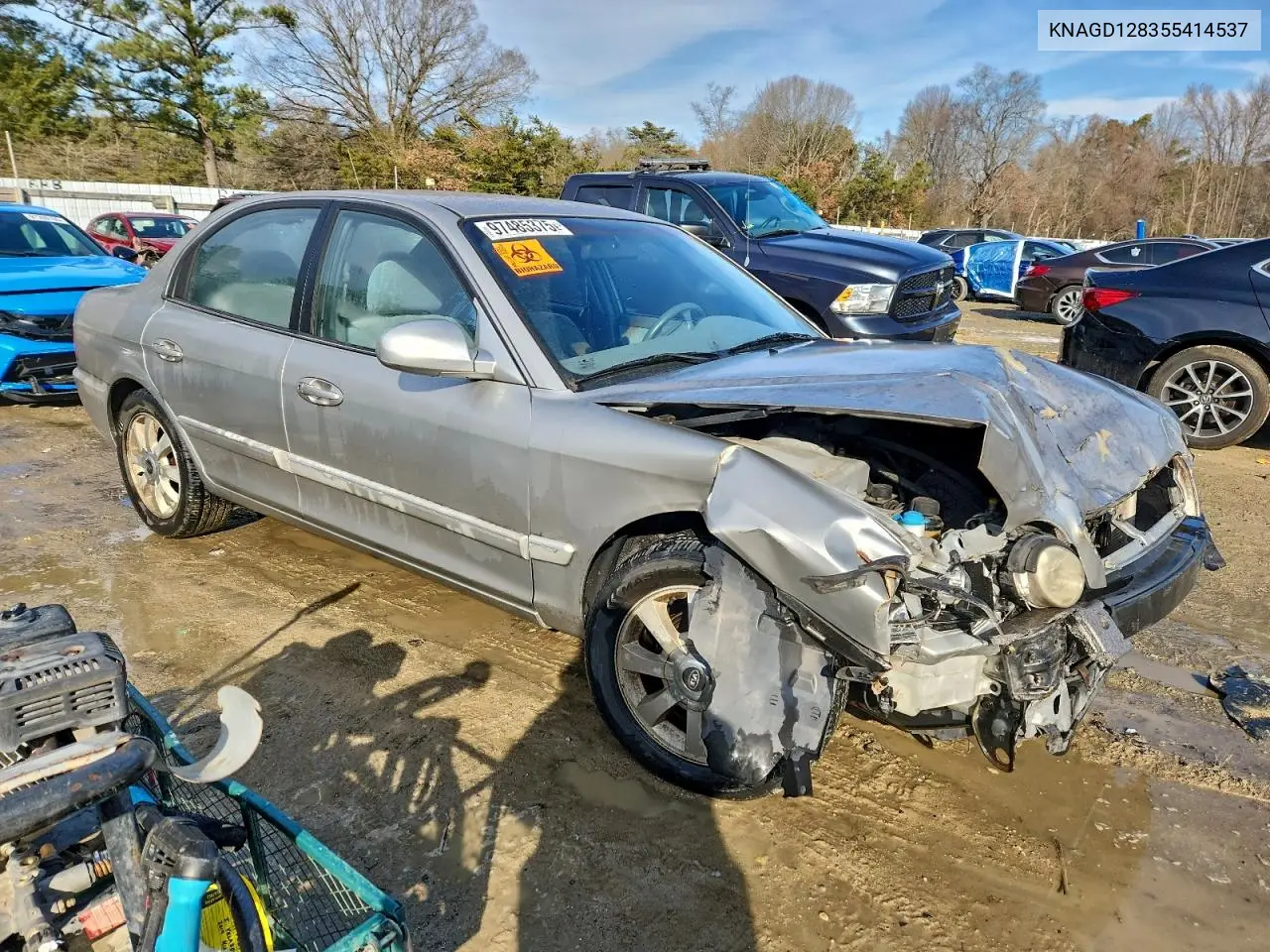 KNAGD128355414537 2005 Kia Optima Lx