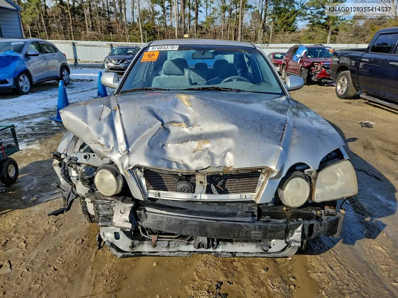 KNAGD128355414537 2005 Kia Optima Lx