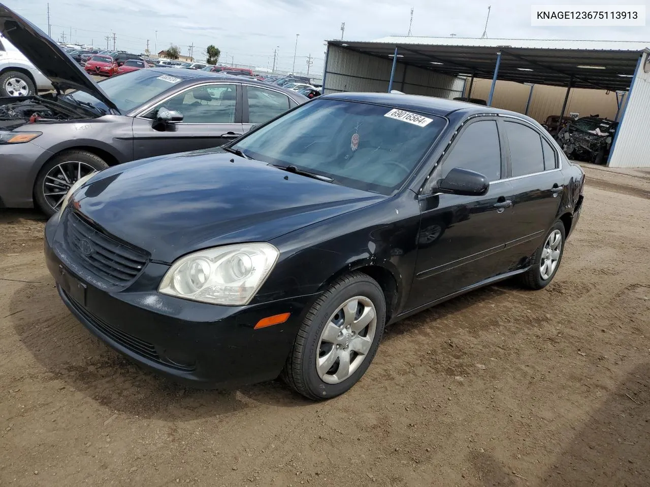 KNAGE123675113913 2007 Kia Optima Lx