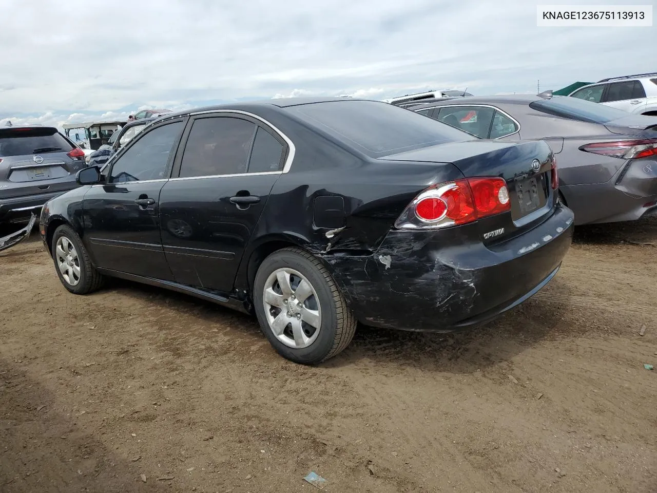 KNAGE123675113913 2007 Kia Optima Lx