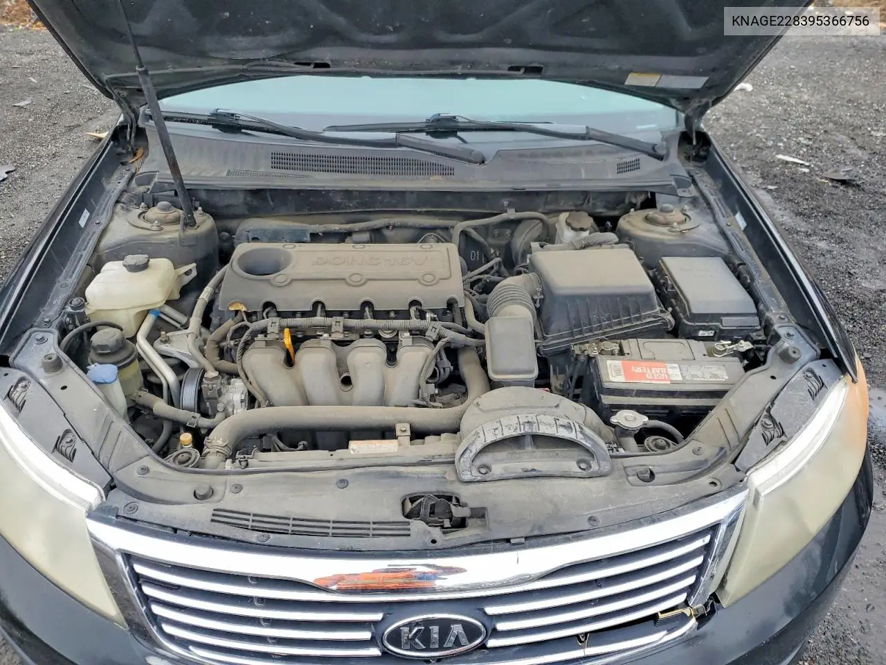 KNAGE228395366756 2009 Kia Optima Lx
