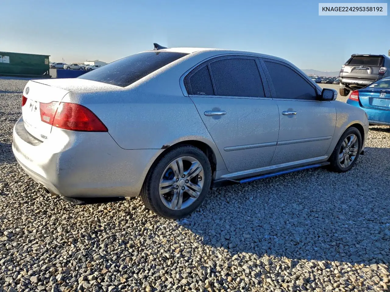 KNAGE224295358192 2009 Kia Optima Lx