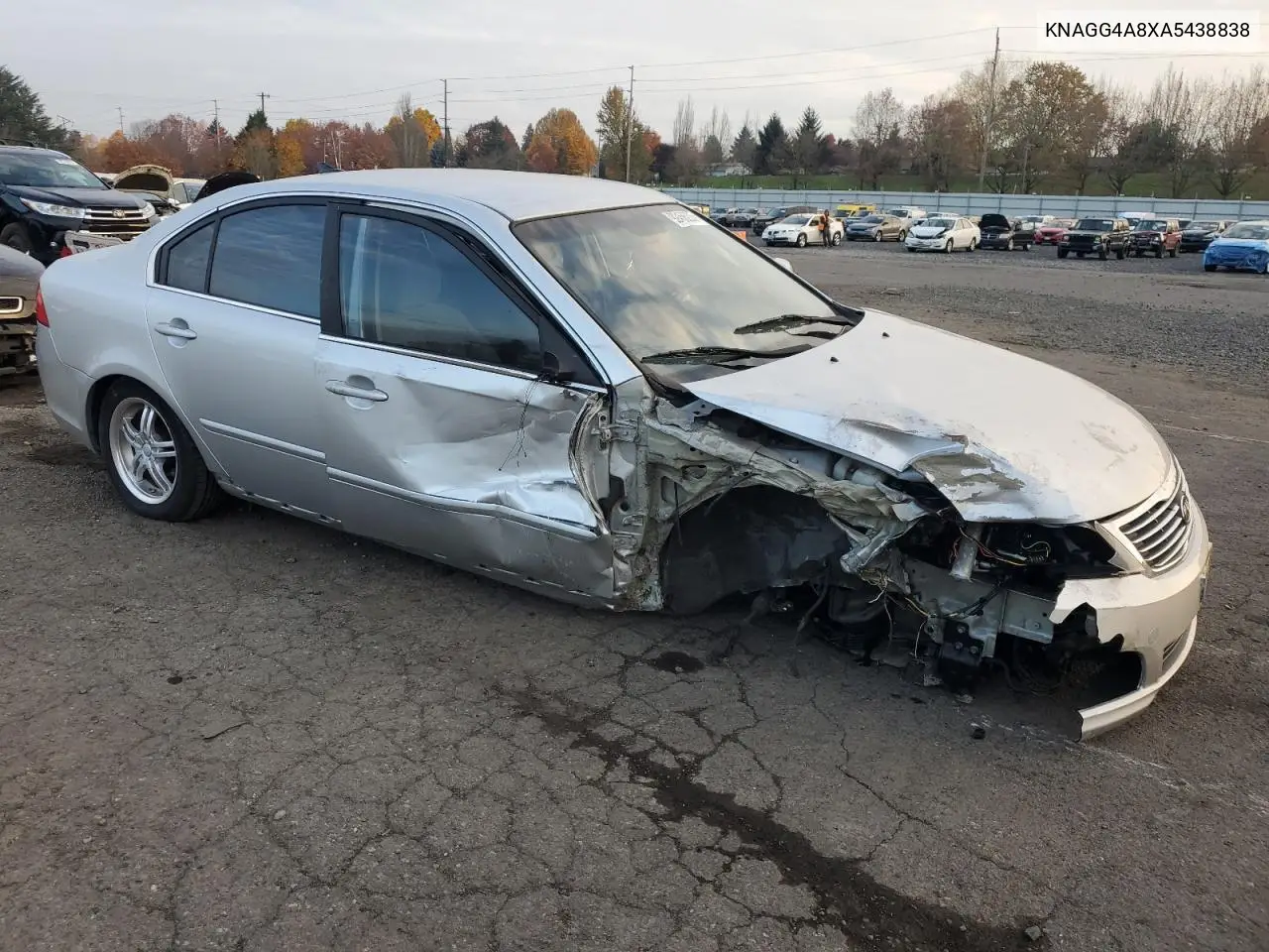KNAGG4A8XA5438838 2010 Kia Optima Lx