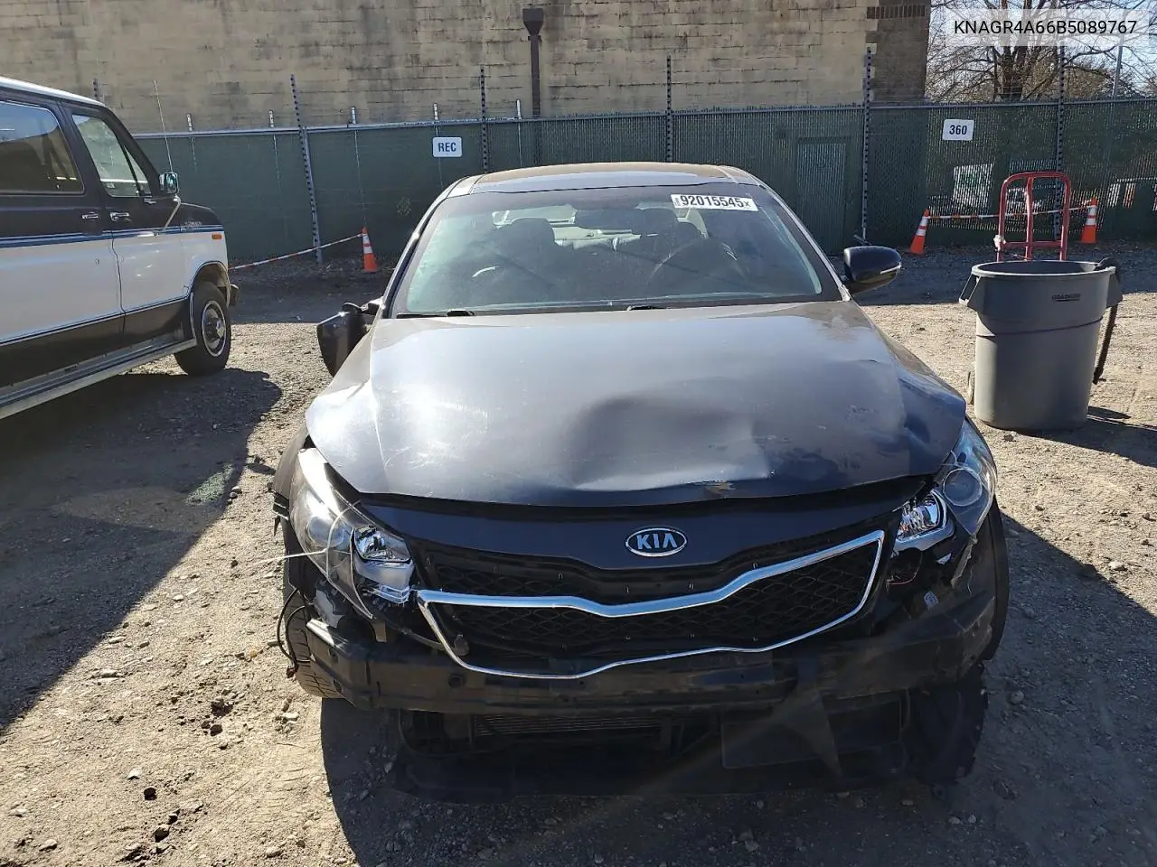 KNAGR4A66B5089767 2011 Kia Optima Sx
