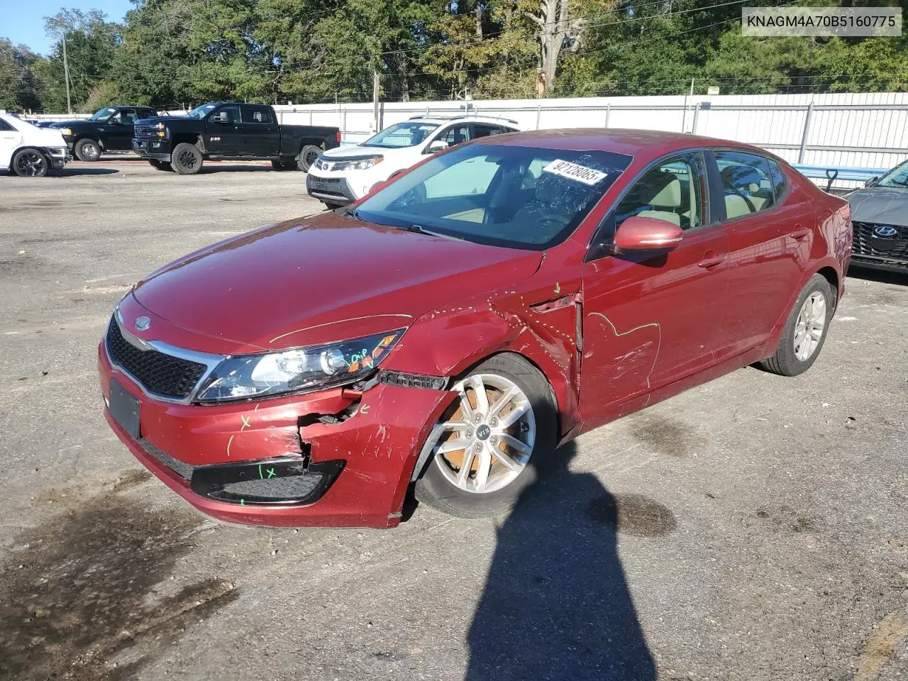 KNAGM4A70B5160775 2011 Kia Optima Lx