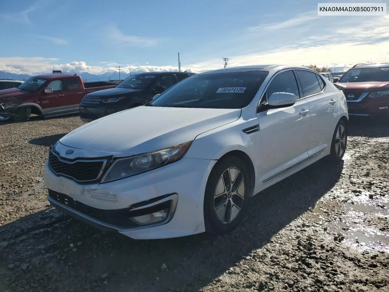 KNAGM4ADXB5007911 2011 Kia Optima Hybrid