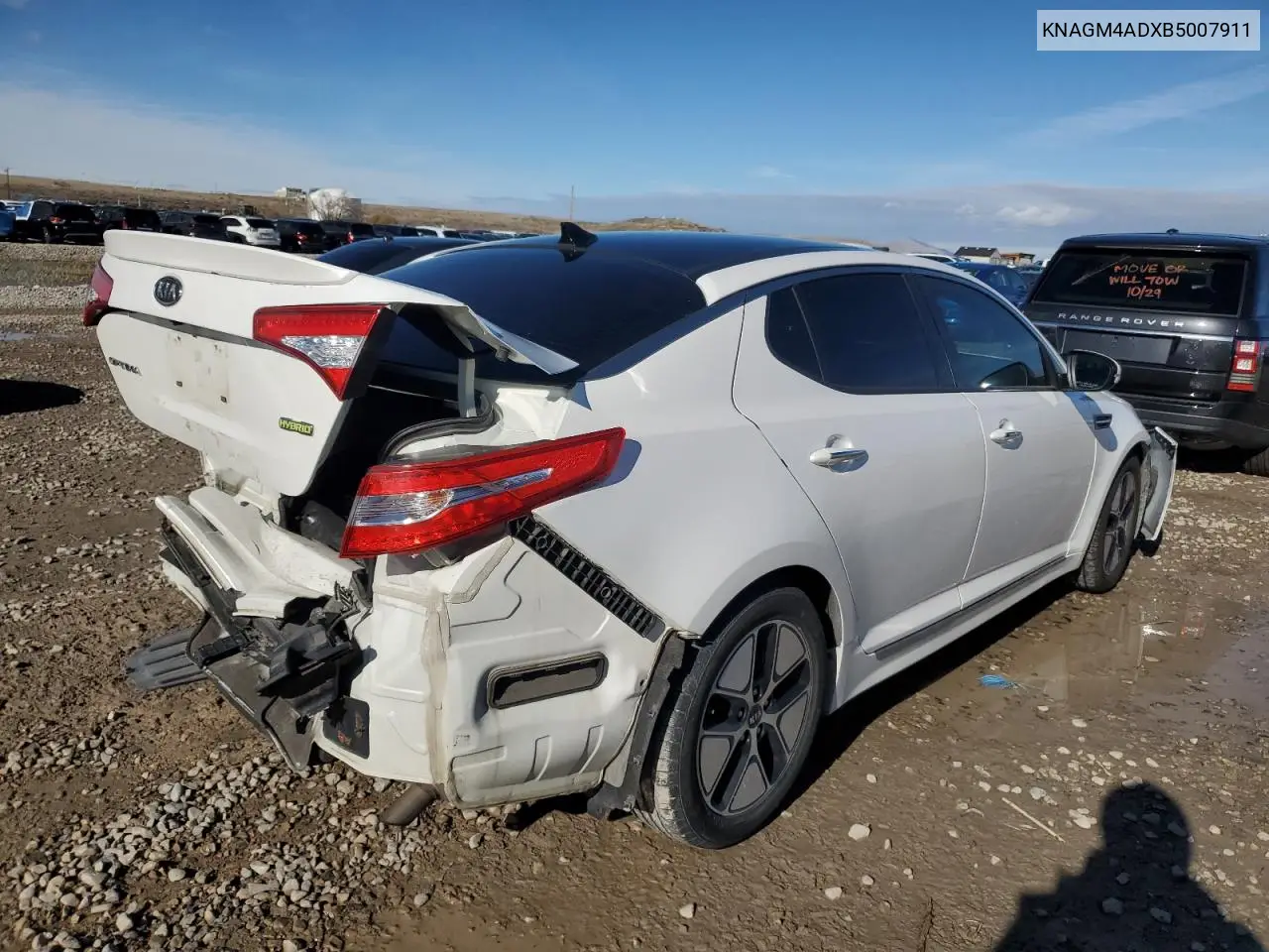 KNAGM4ADXB5007911 2011 Kia Optima Hybrid
