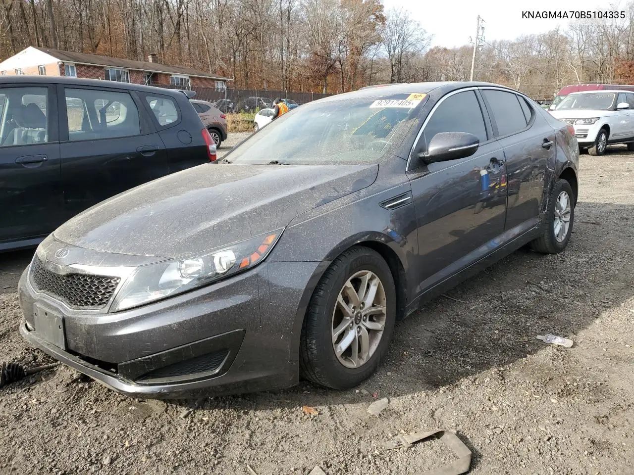 KNAGM4A70B5104335 2011 Kia Optima Lx