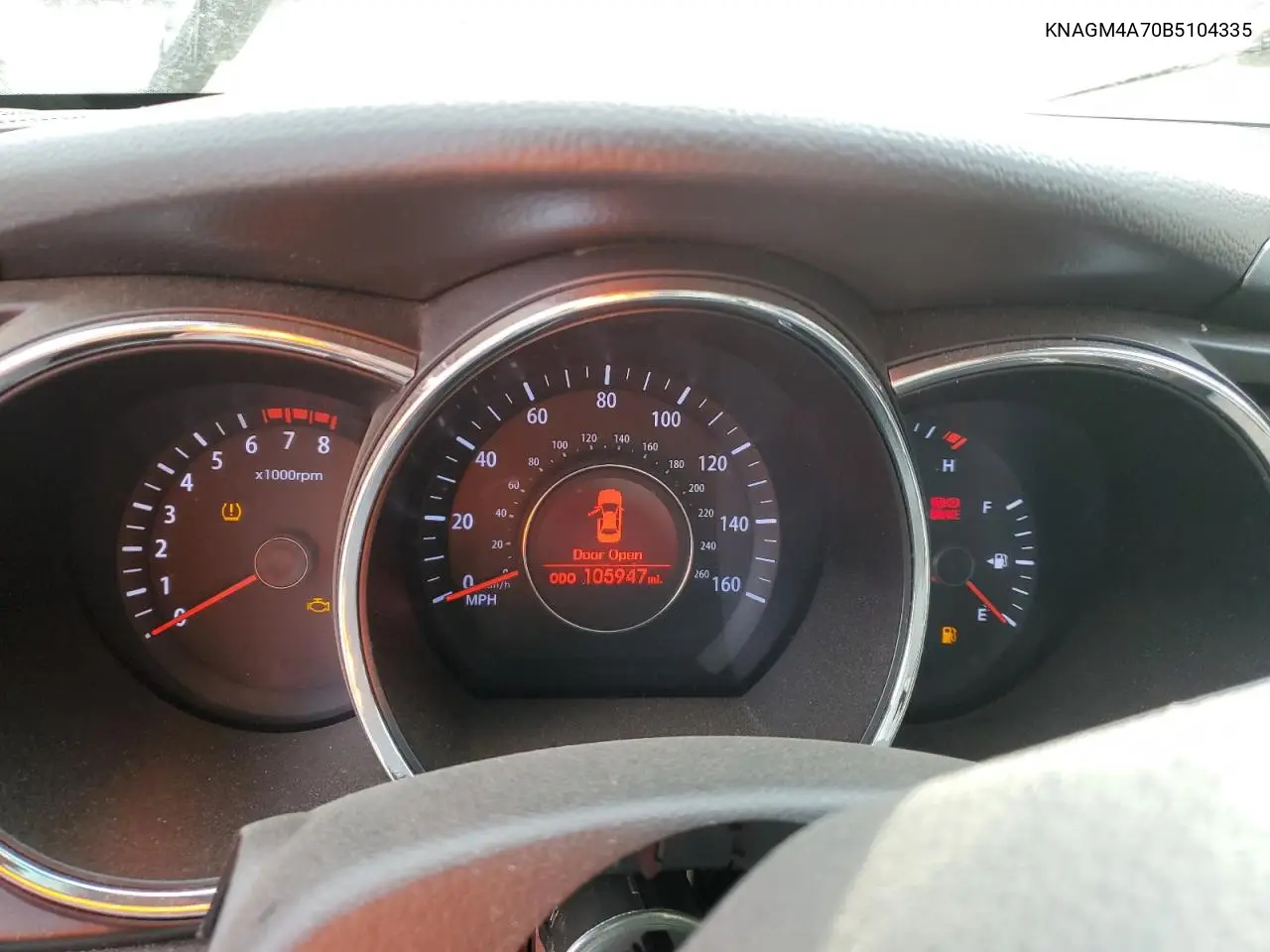 KNAGM4A70B5104335 2011 Kia Optima Lx
