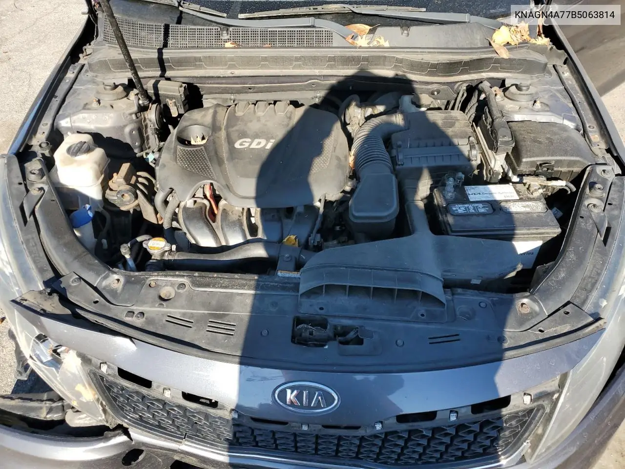 KNAGN4A77B5063814 2011 Kia Optima Ex