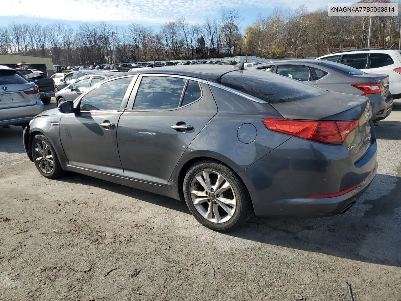 KNAGN4A77B5063814 2011 Kia Optima Ex