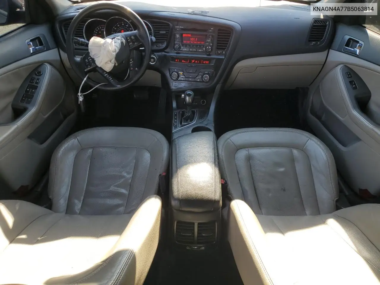 KNAGN4A77B5063814 2011 Kia Optima Ex