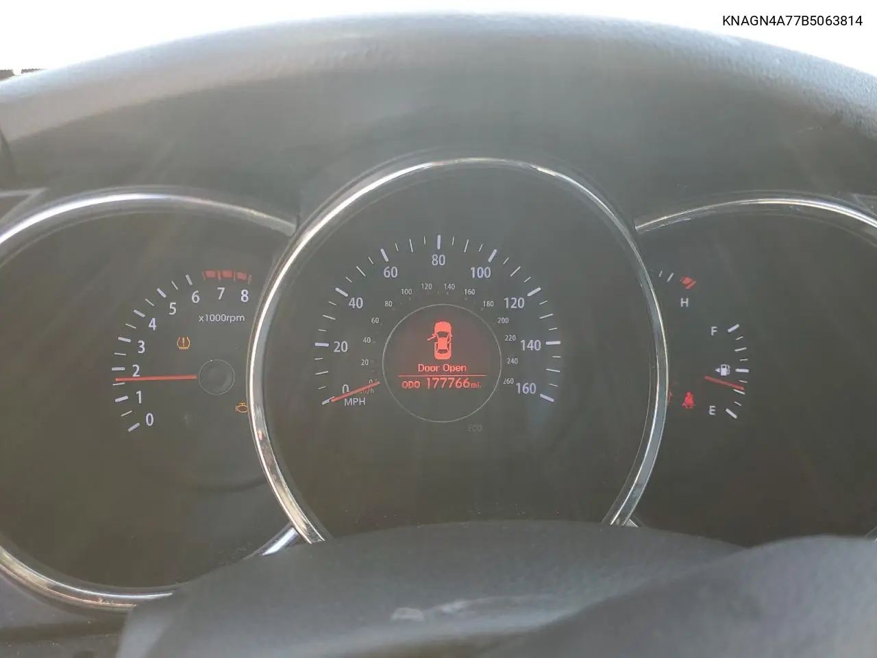 KNAGN4A77B5063814 2011 Kia Optima Ex