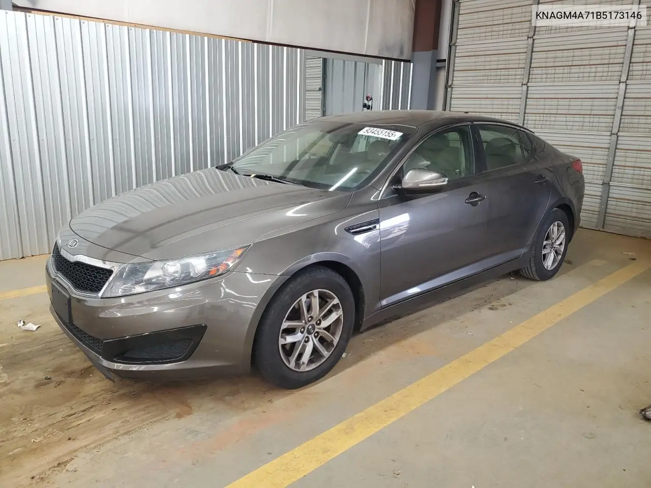 KNAGM4A71B5173146 2011 Kia Optima Lx
