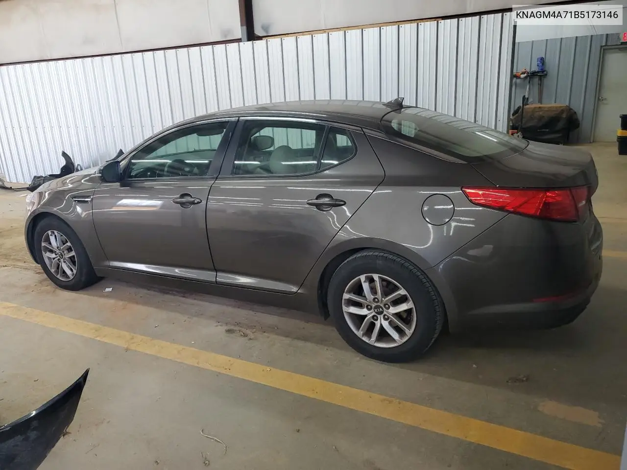 KNAGM4A71B5173146 2011 Kia Optima Lx