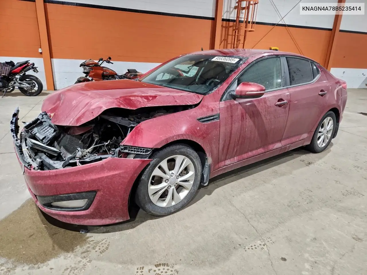 KNAGN4A78B5235414 2011 Kia Optima Ex
