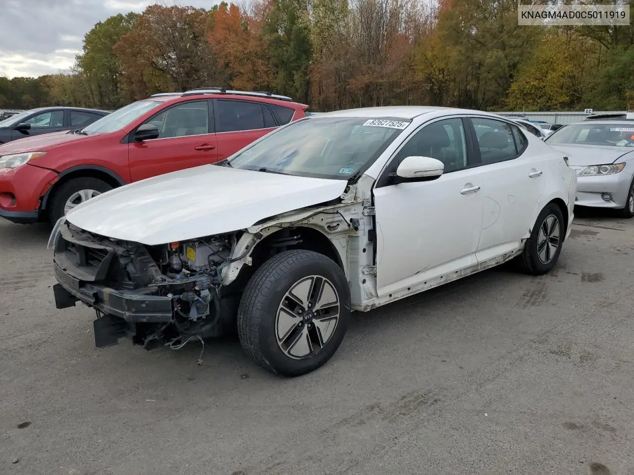 KNAGM4AD0C5011919 2012 Kia Optima Hyb