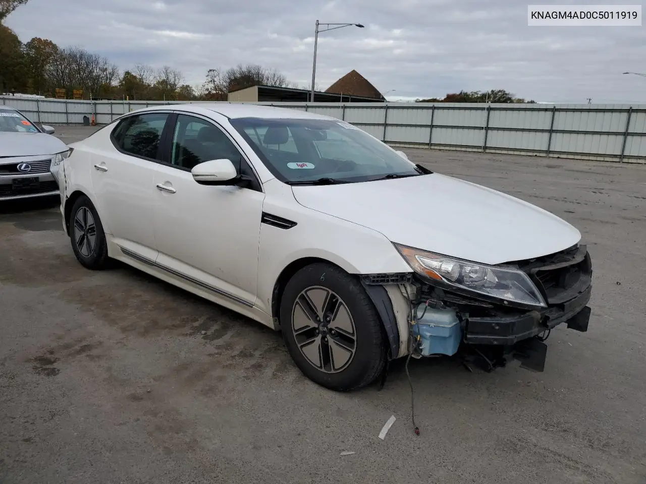KNAGM4AD0C5011919 2012 Kia Optima Hyb