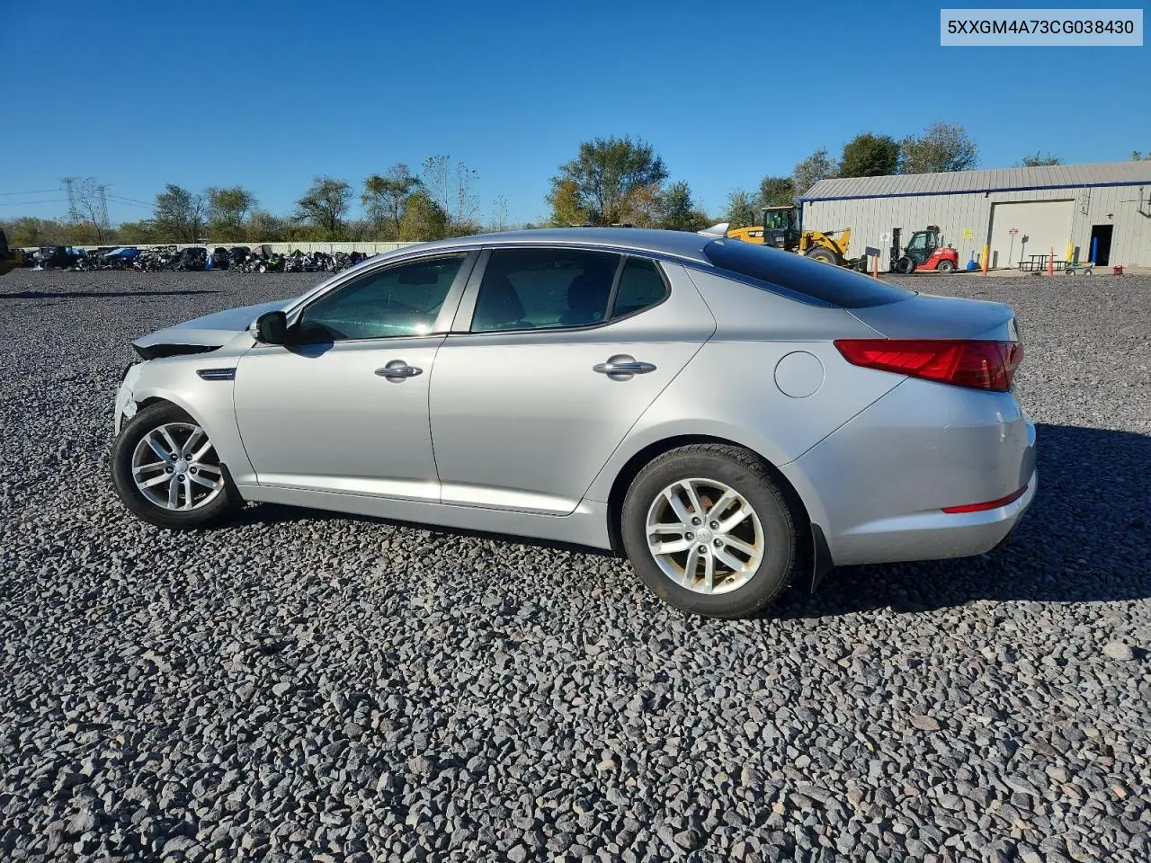 5XXGM4A73CG038430 2012 Kia Optima Lx