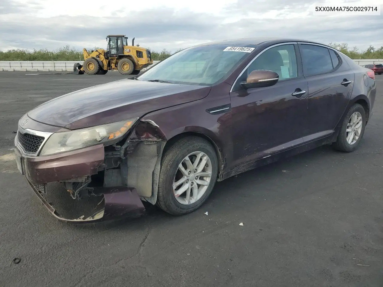 5XXGM4A75CG029714 2012 Kia Optima Lx