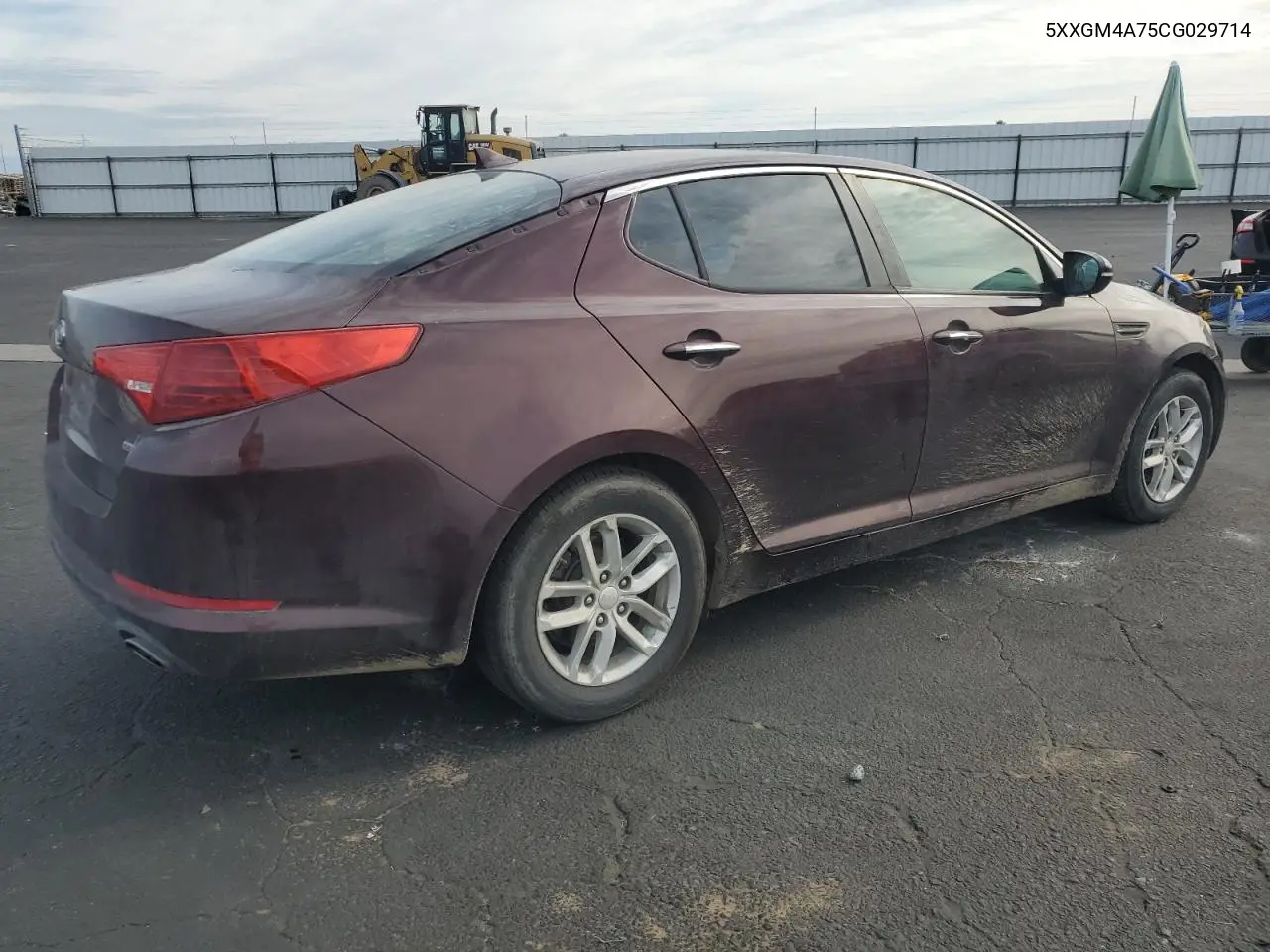 5XXGM4A75CG029714 2012 Kia Optima Lx