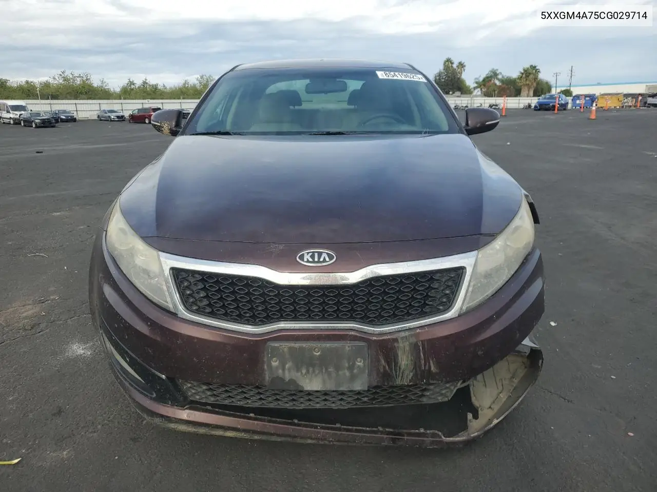 5XXGM4A75CG029714 2012 Kia Optima Lx
