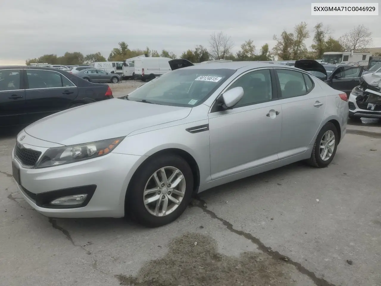 5XXGM4A71CG046929 2012 Kia Optima Lx