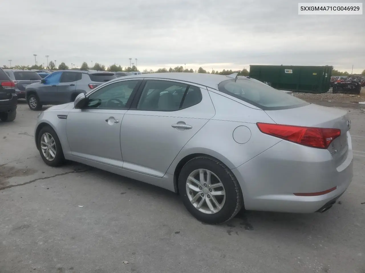 5XXGM4A71CG046929 2012 Kia Optima Lx