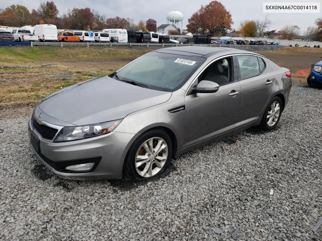 5XXGN4A67CG014118 2012 Kia Optima Ex