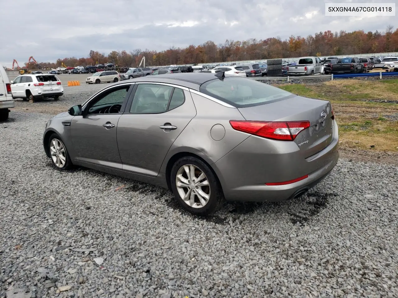 5XXGN4A67CG014118 2012 Kia Optima Ex