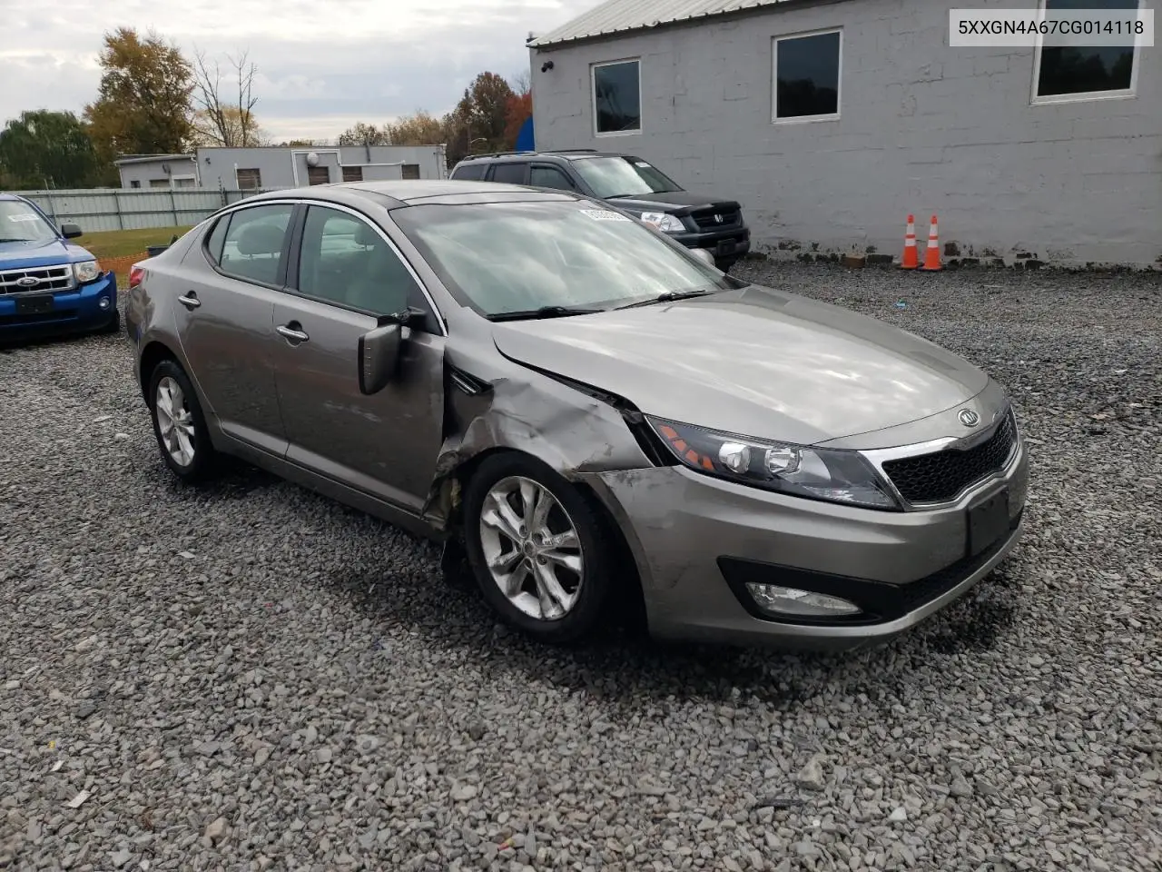 5XXGN4A67CG014118 2012 Kia Optima Ex