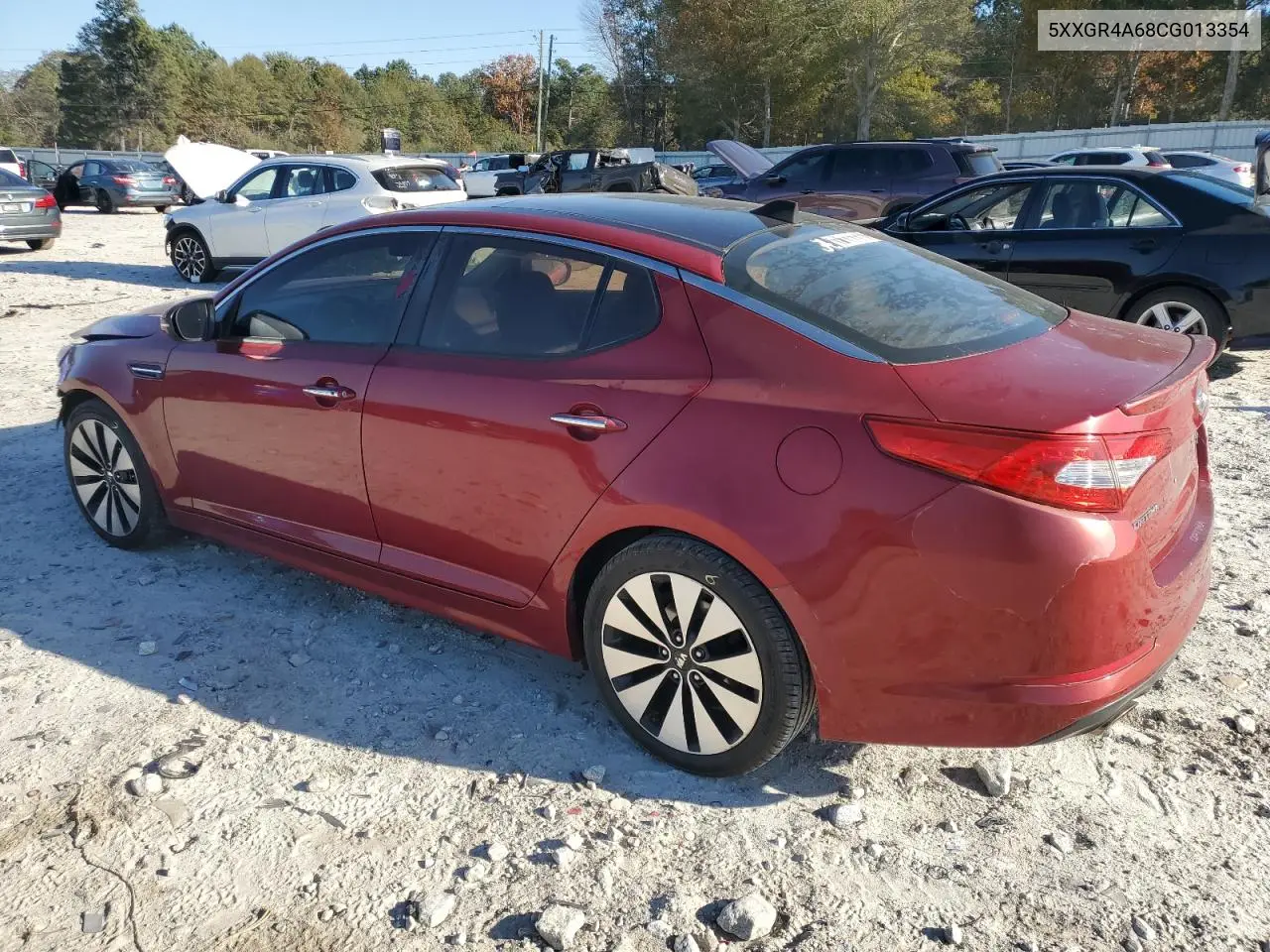 5XXGR4A68CG013354 2012 Kia Optima Sx