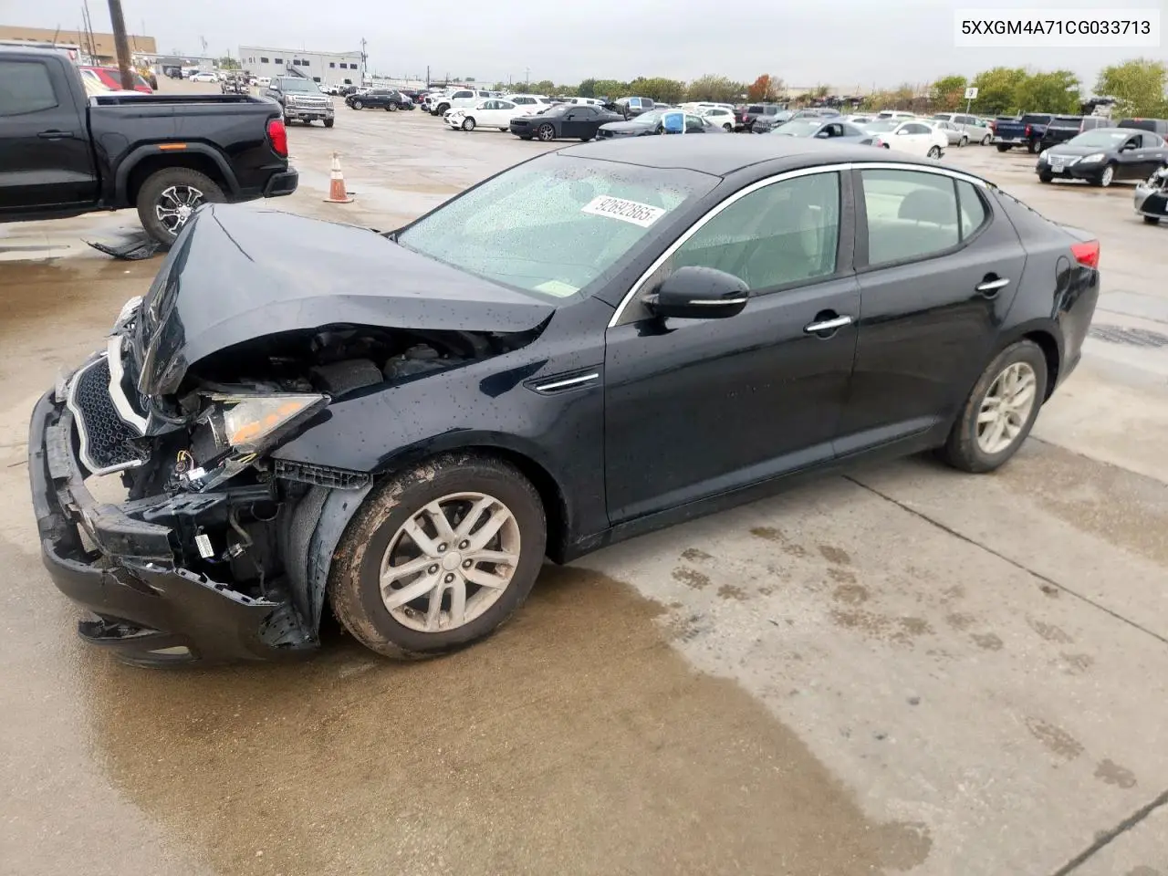 5XXGM4A71CG033713 2012 Kia Optima Lx