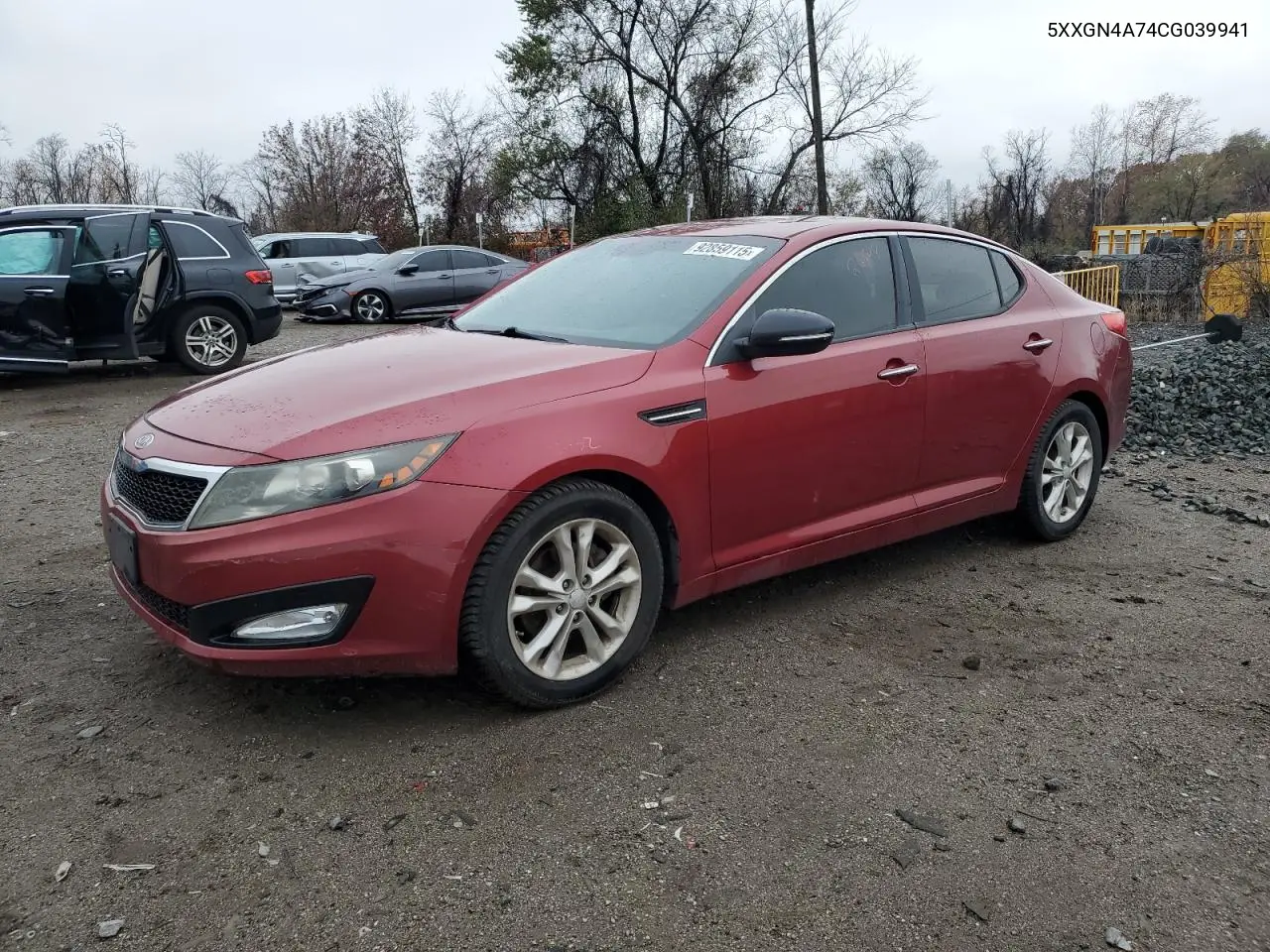 5XXGN4A74CG039941 2012 Kia Optima Ex