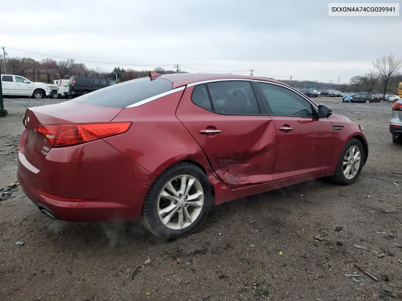 5XXGN4A74CG039941 2012 Kia Optima Ex