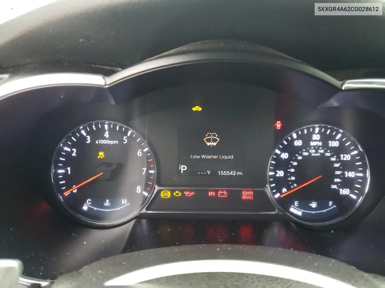 5XXGR4A62CG028612 2012 Kia Optima Sx